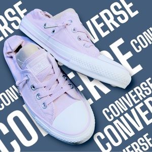 Converse CTAS Shoreline Plum Light Purple Slip-on Sneakers Women's Size 7.5